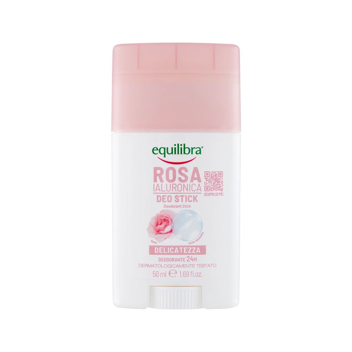 დეოდორანტი სტიკი Hyaluron Rose 50 მლ 7904 ექვილიბრა - Equilibra