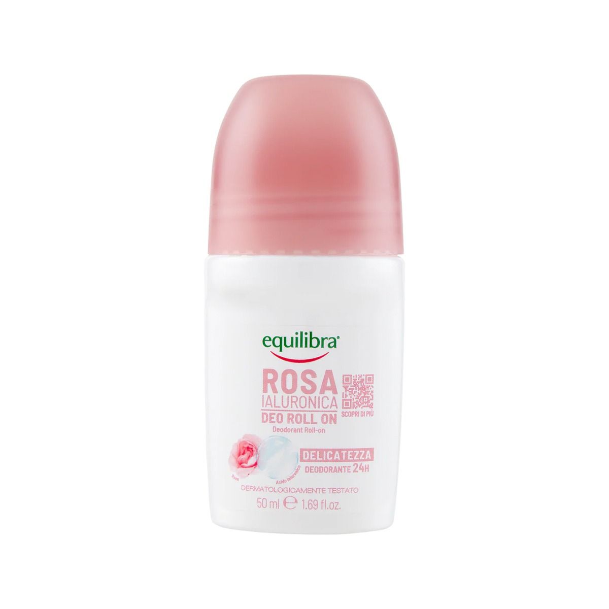 დეოდორანტი ბურთულიანი Hyaluron Rose 50 მლ 7898 ექვილიბრა - Equilibra