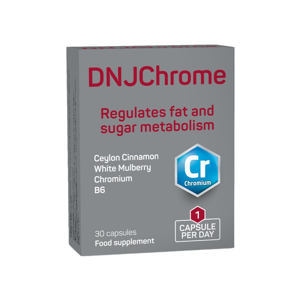 დიენჯი ქრომი - DNJ Chrome 30 კაფსულა