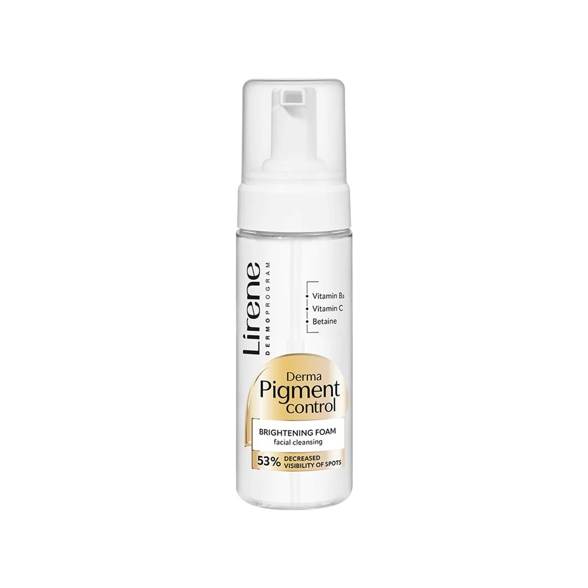 დასაბანი ქაფი Derma Pigment 7539 ლირენე - Lirene
