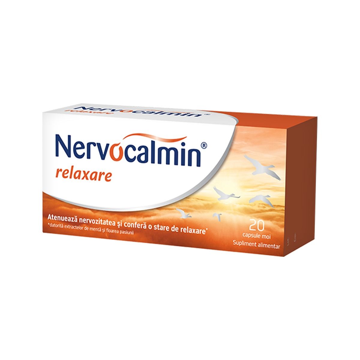 ნერვოკალმინი რელაქსარი - Nervocalmin relaxare 20 კაფსულა