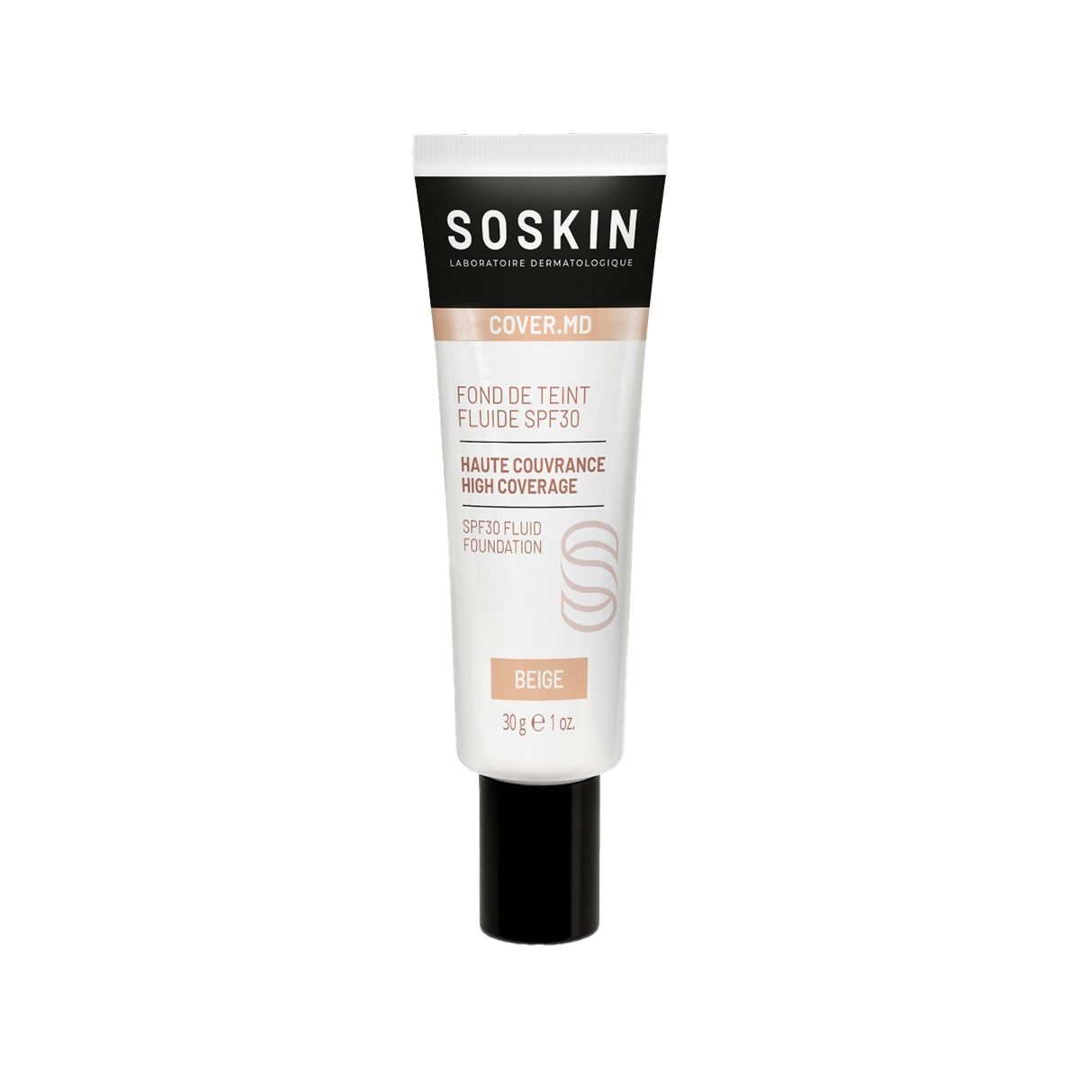 სახის CC კრემი Beige SPF30 30გ 6227 სოსკინი - Soskin