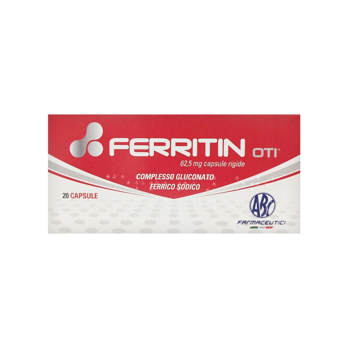 ფერიტინ ოტი - Ferritin Oti 62.5მგ 20 მყარი კაფსულა