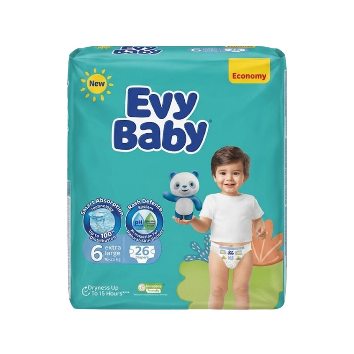 საფენი ბავშვის 16+კგ 26 ცალი Twin 2930 ევი ბეიბი - EVY BABY