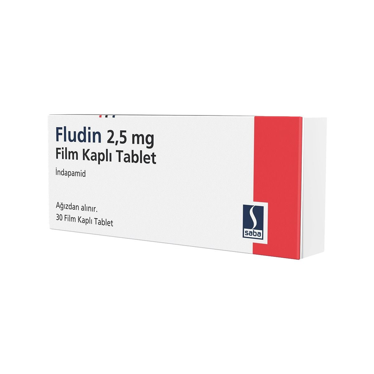 ფლუდინი - Fludin 2.5მგ 30 ტაბლეტი