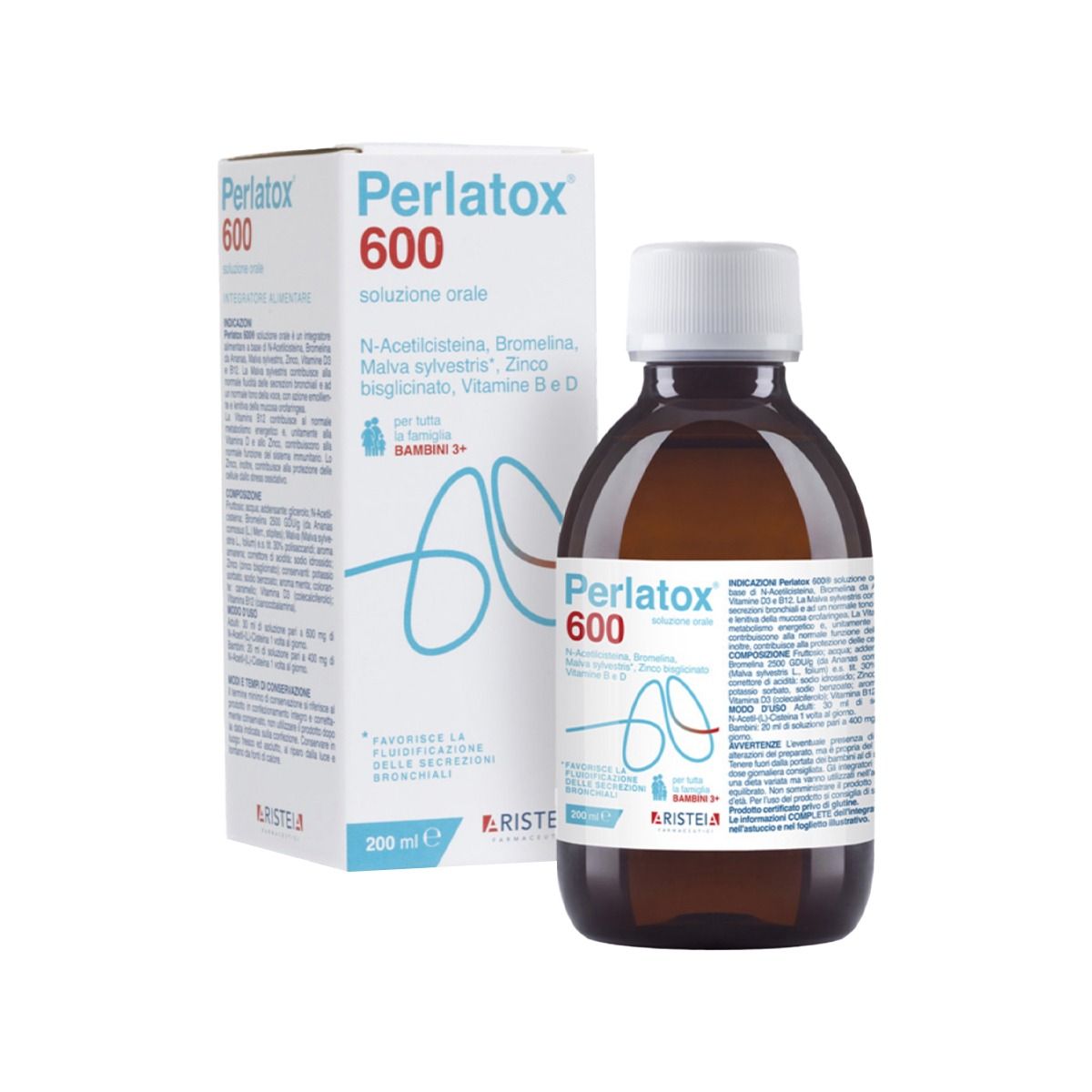 პერლატოქსი - Perlatox 600 ხსნარი 200მლ