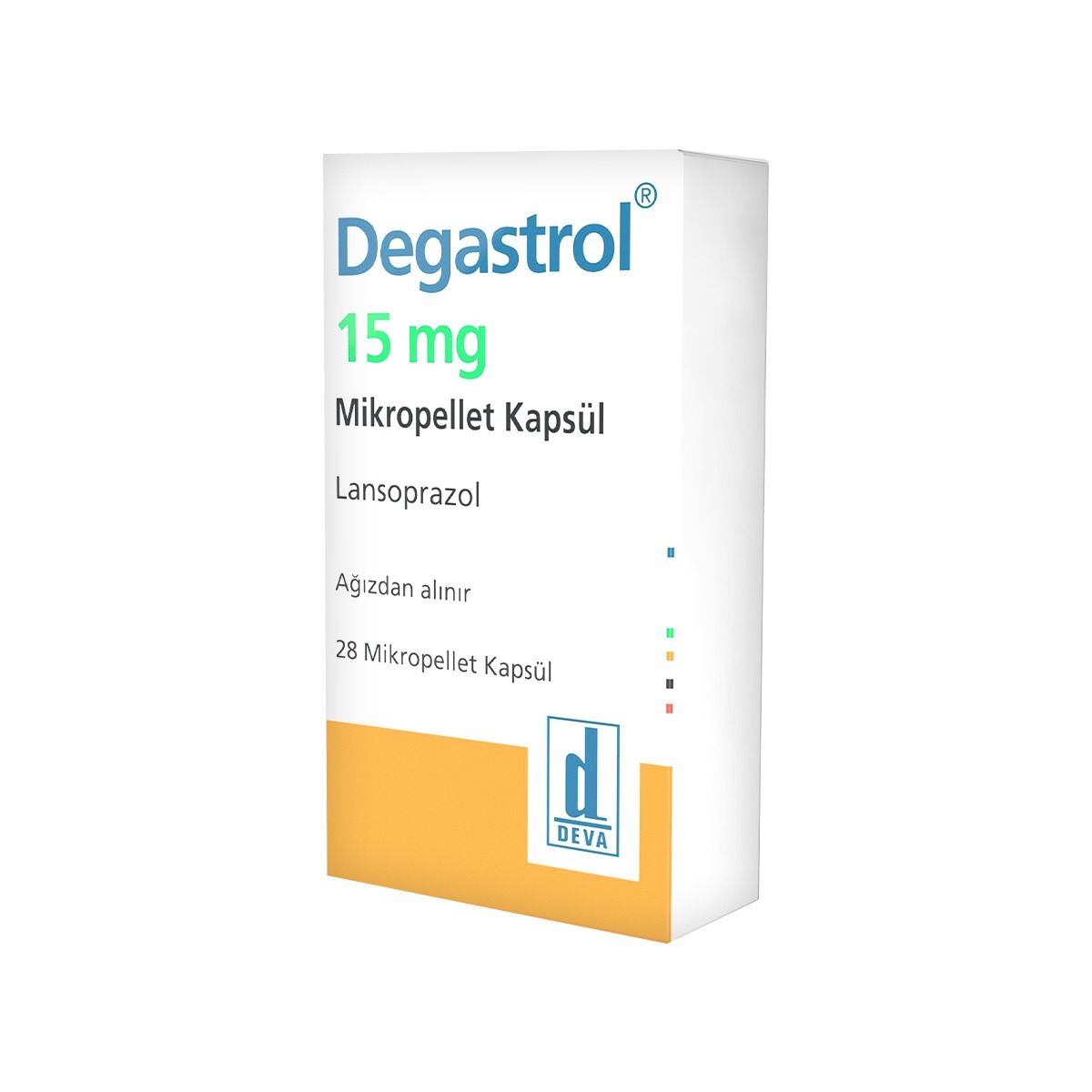 დეგასტროლი - Degastrol 15მგ 28 კაფსულა