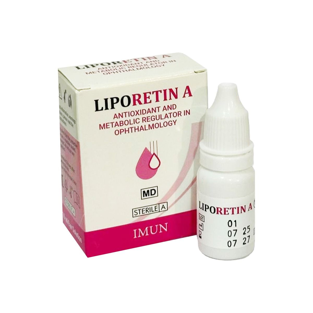 ლიპორეტინ A - Liporetin A თვალის წვეთები10მლ