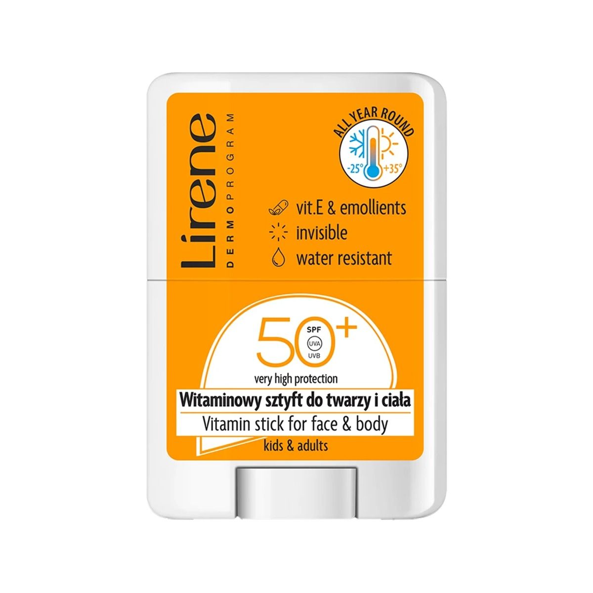მზისგან დამცავი სტიკი SPF50 1244 ლირენე - Lirene