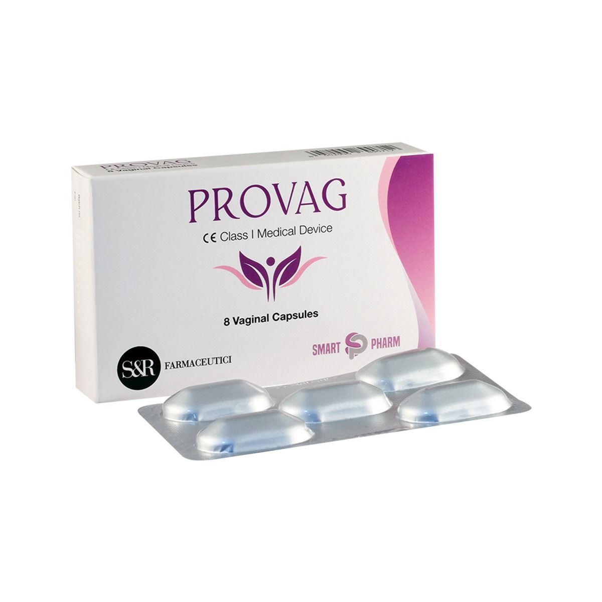 პროვაგი - Provag 8 ვაგინალური კაფსულა