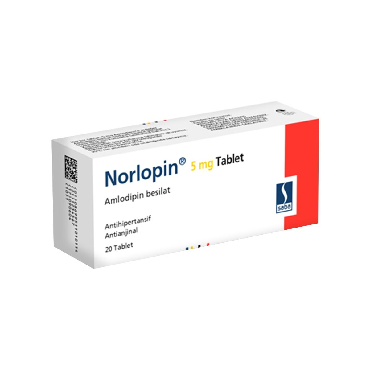 ნორლოპინი - Norlopin 5მგ 20 ტაბლეტი