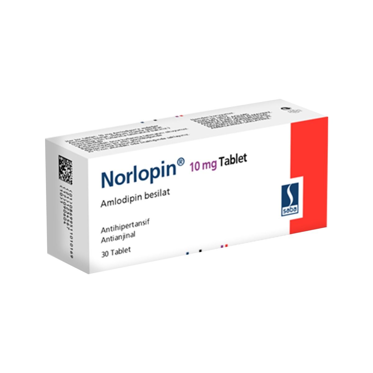 ნორლოპინი - Norlopin 10მგ 30 ტაბლეტი