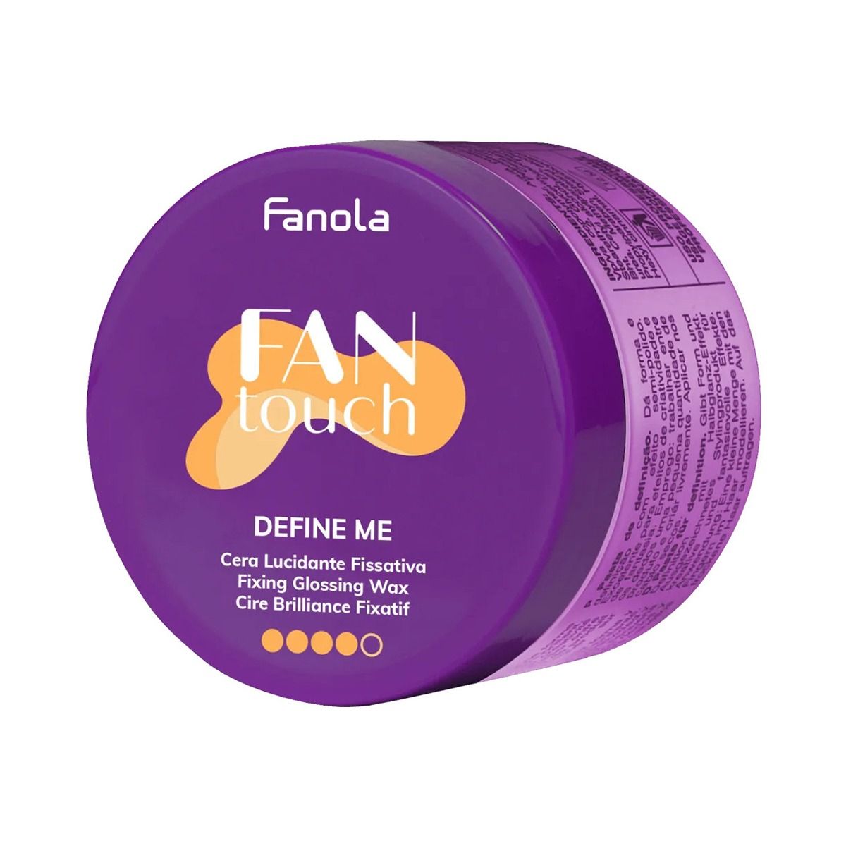 თმის ცვილი ფიქსაციისთცის FANtouch 100მლ 4573 ფანოლა - Fanola