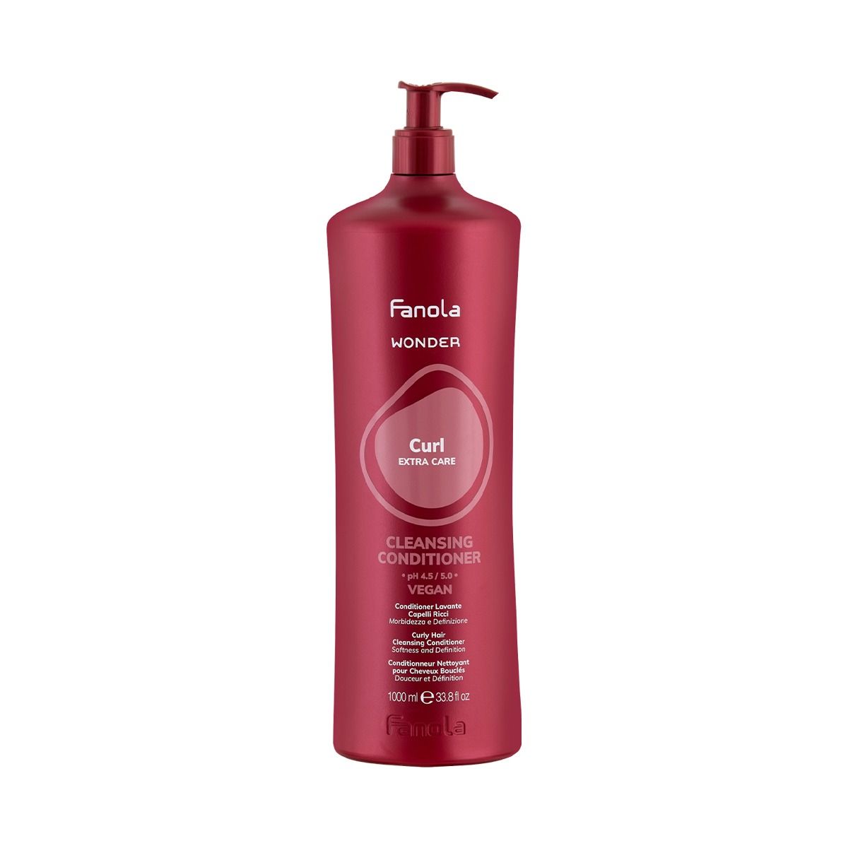 კონდიციონერი ხვეული თმის Wonder Curl 1000მლ 6065 ფანოლა - Fanola