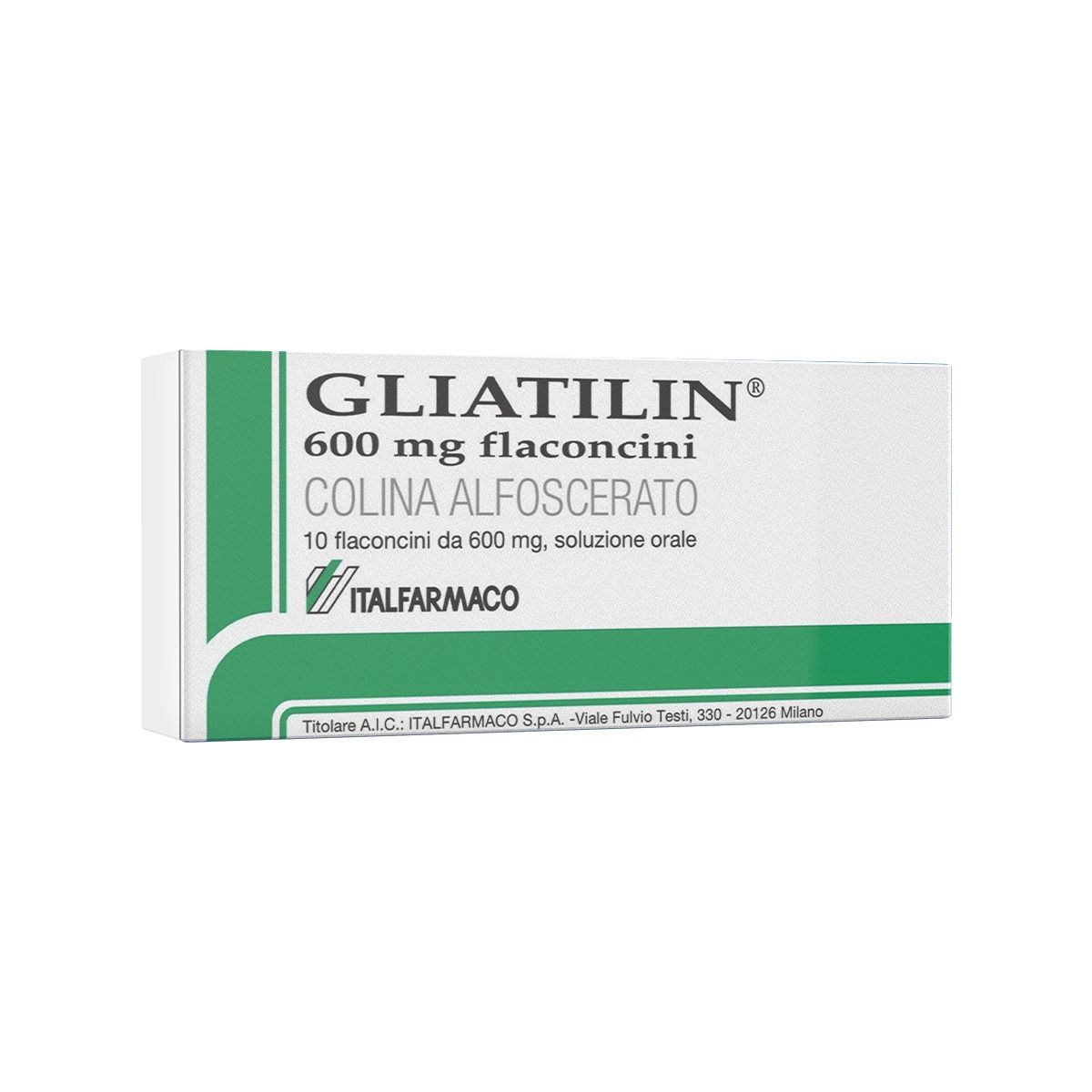 გლიატილინი - Gliatilin 600მგ/7მლ 7მლ 10 ფლაკონი