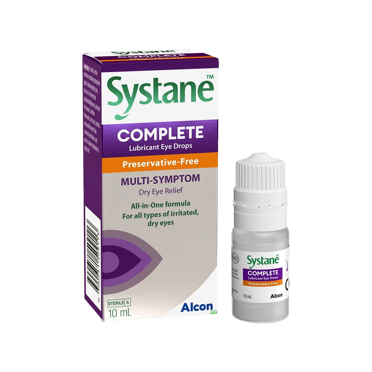 სისტეინ Complete - Systane Complete უკონსერვანტო წვეთები თვალის 10მლ