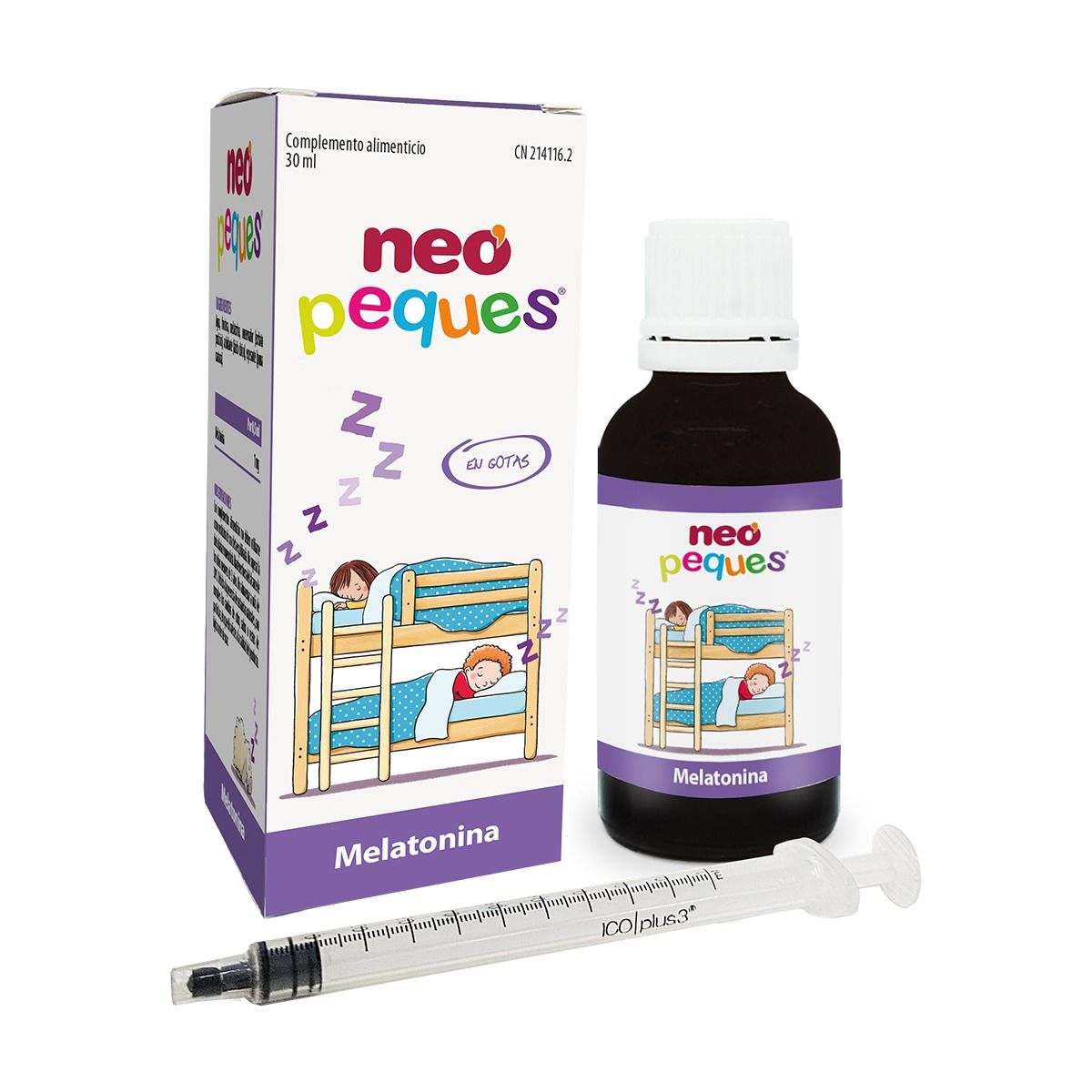 ნეო პეკეს მელატონინი - Neo Peques Melatonin წვეთები 30მლ