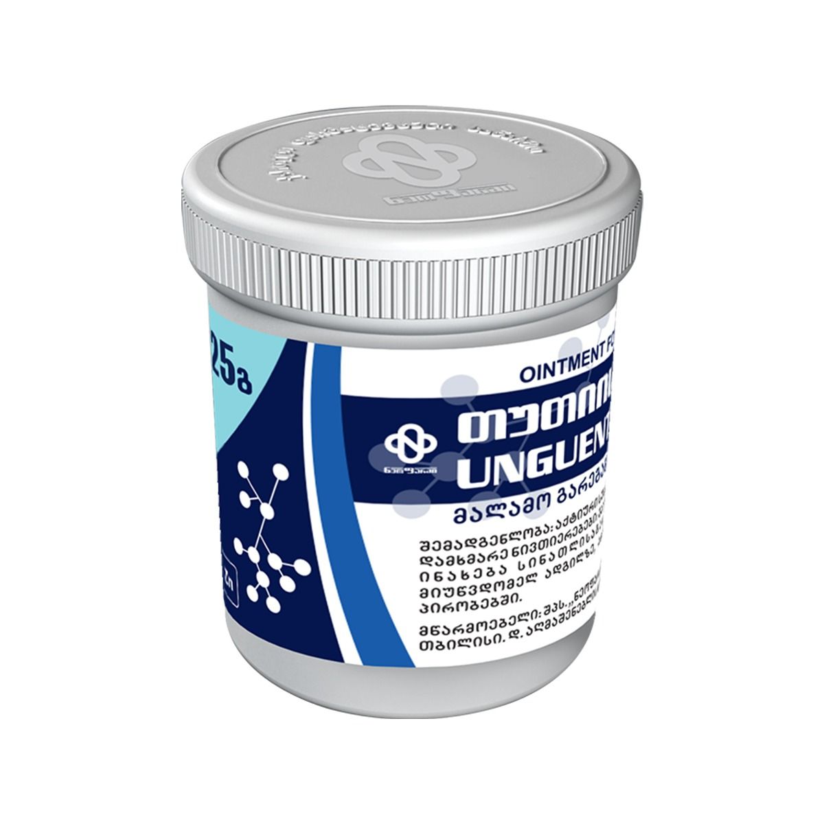 თუთიის მალამო - Zincum Ointment 10% 25გ