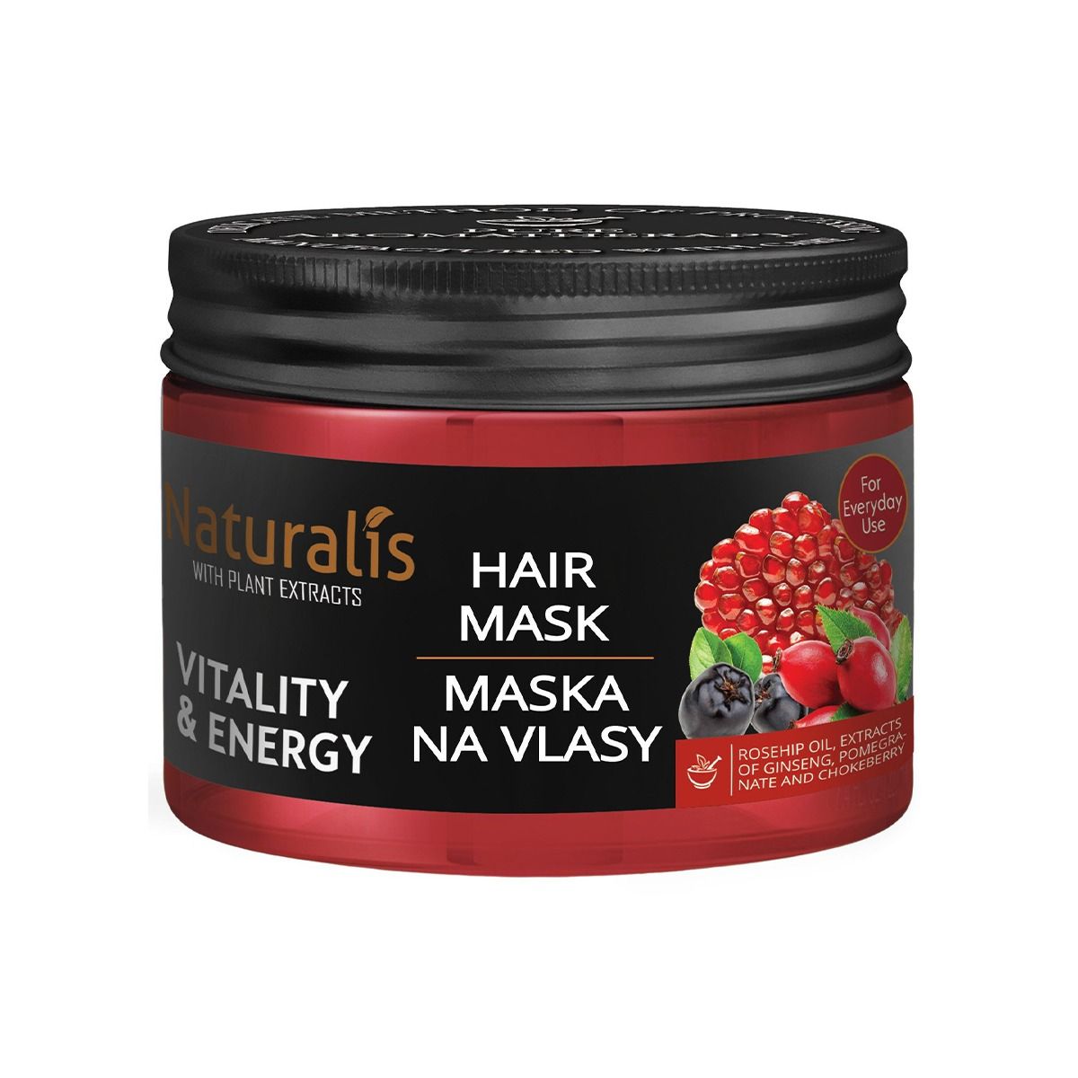 თმის ნიღაბი Vitality And Energy 300 გ 3161 ნატურალისი - Naturalis