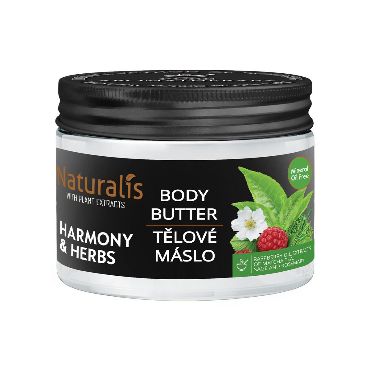 სხეულის კარაქი Harmony And Herbs 300 გ 2898 ნატურალისი - Naturalis