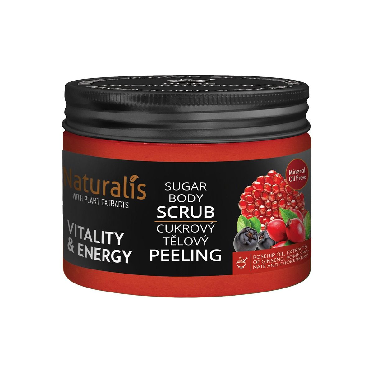 სხეულის სკრაბი Vitality And Energy 250 გ 3147 ნატურალისი - Naturalis