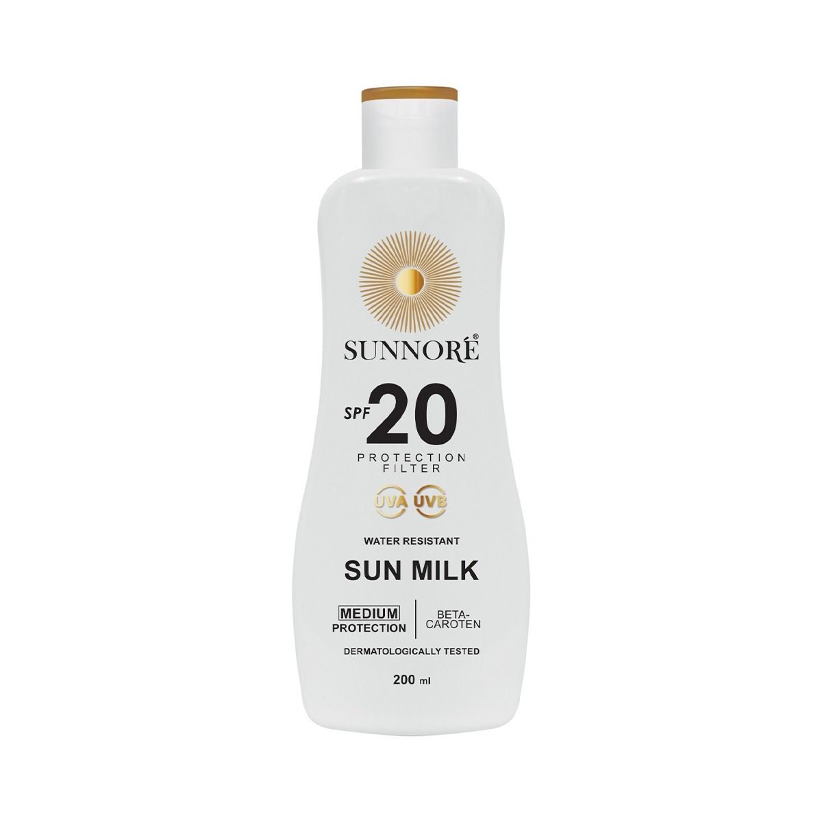 სხეულისრძე sun SPF20 200 მლ ლილიენი - Lilien