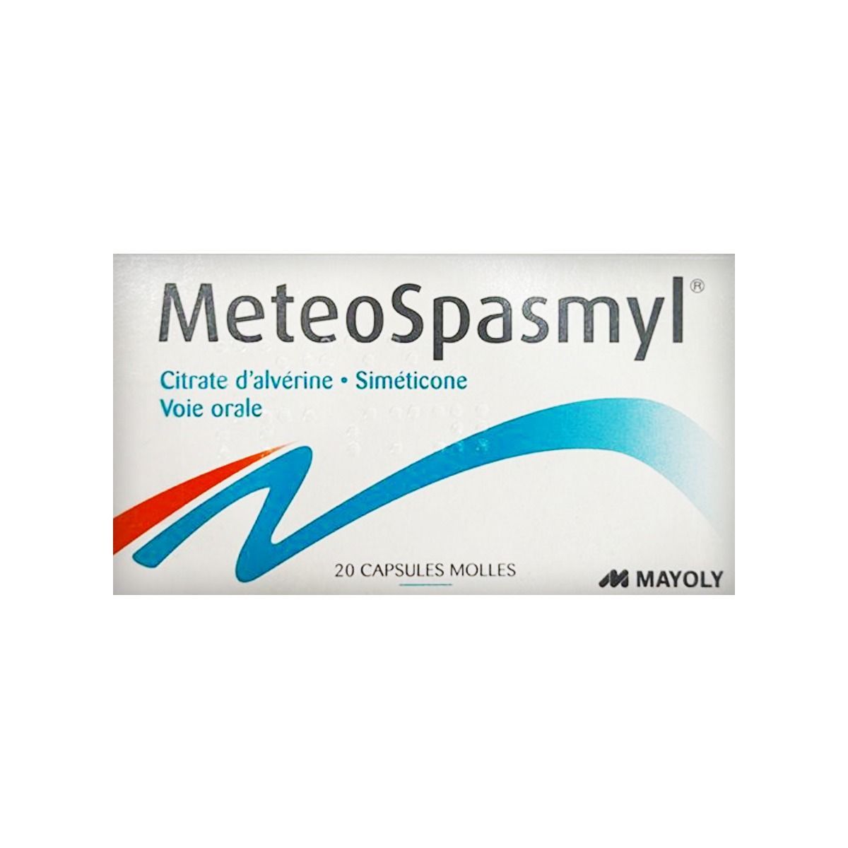 მეტეოსპაზმილი - MeteoSpasmyl 20 კაფსულა