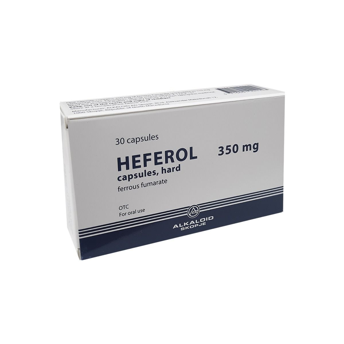 ჰეფეროლი - Heferol 350მგ 30 კაფსულა
