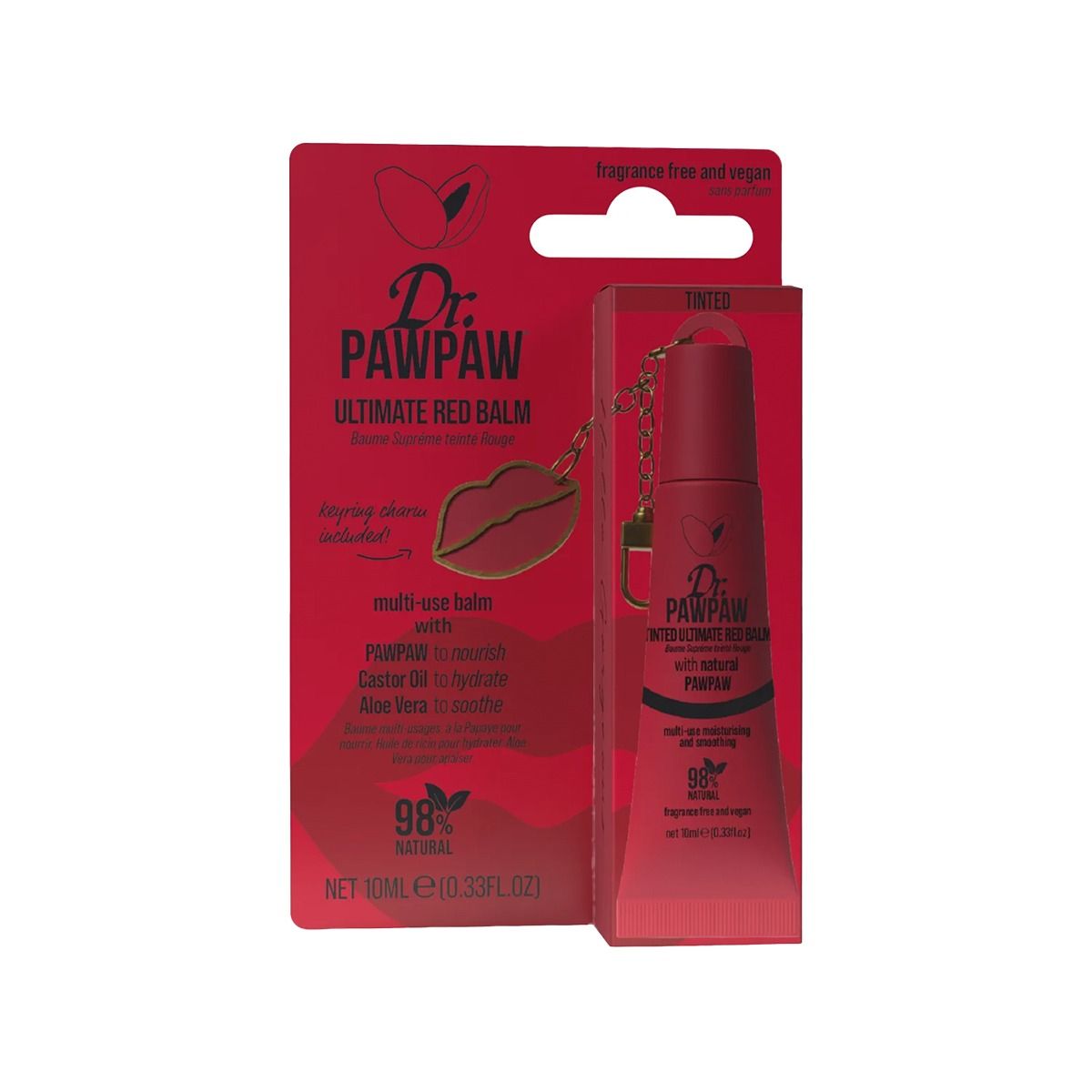 ტუჩის ბალმი Charm Red 8117 დოქტორ პაუ პაუ - Dr. Pawpaw