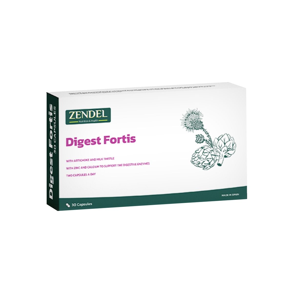 დაიჯესტ ფორტისი - Digest fortis 30 კაფსულა