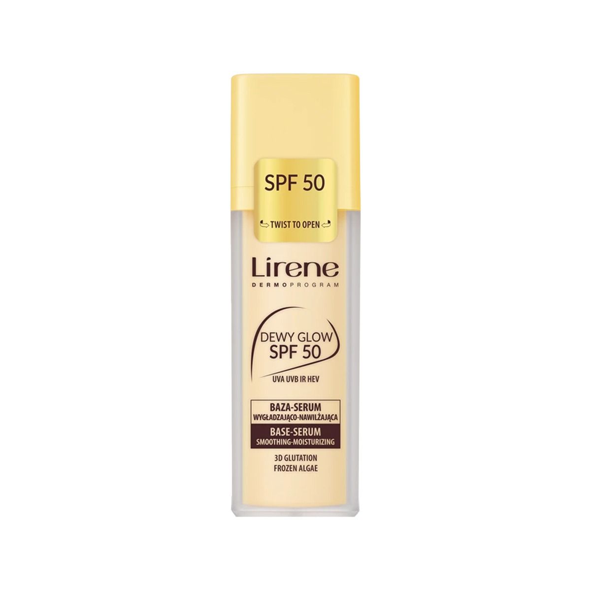 შრატი-ბაზა Baseserum Glow SPF50 30მლ 4416 ლირენე - Lirene