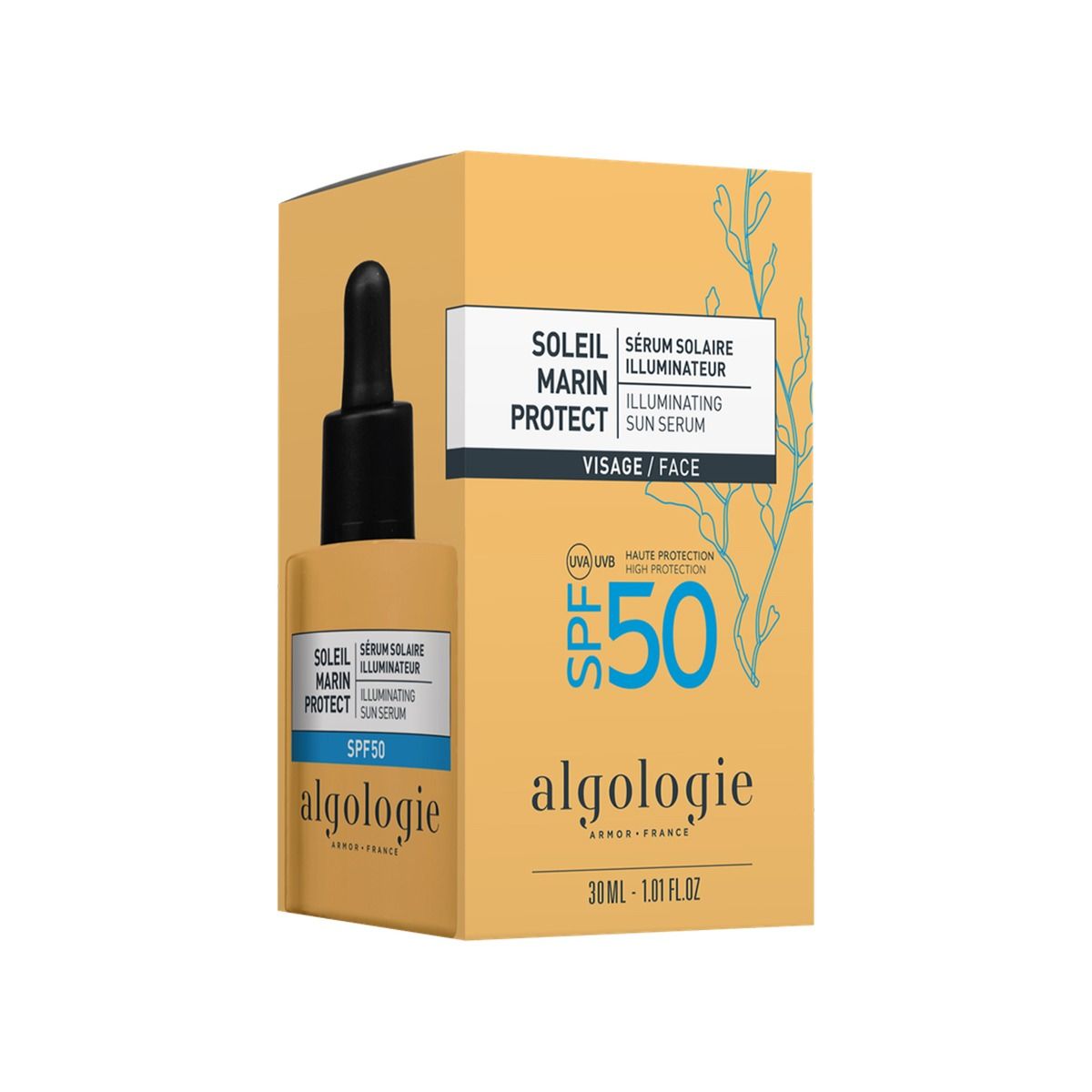 სახის შრატი Soleil Protect SPF50 30 მლ 1869 ალგოლოჟი - Algologie