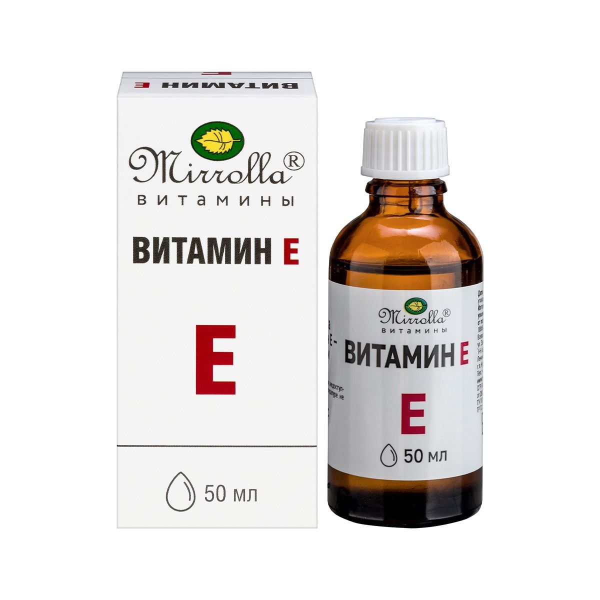 ვიტამინი E - Vitamin E ზეთხსნარი 50მლ