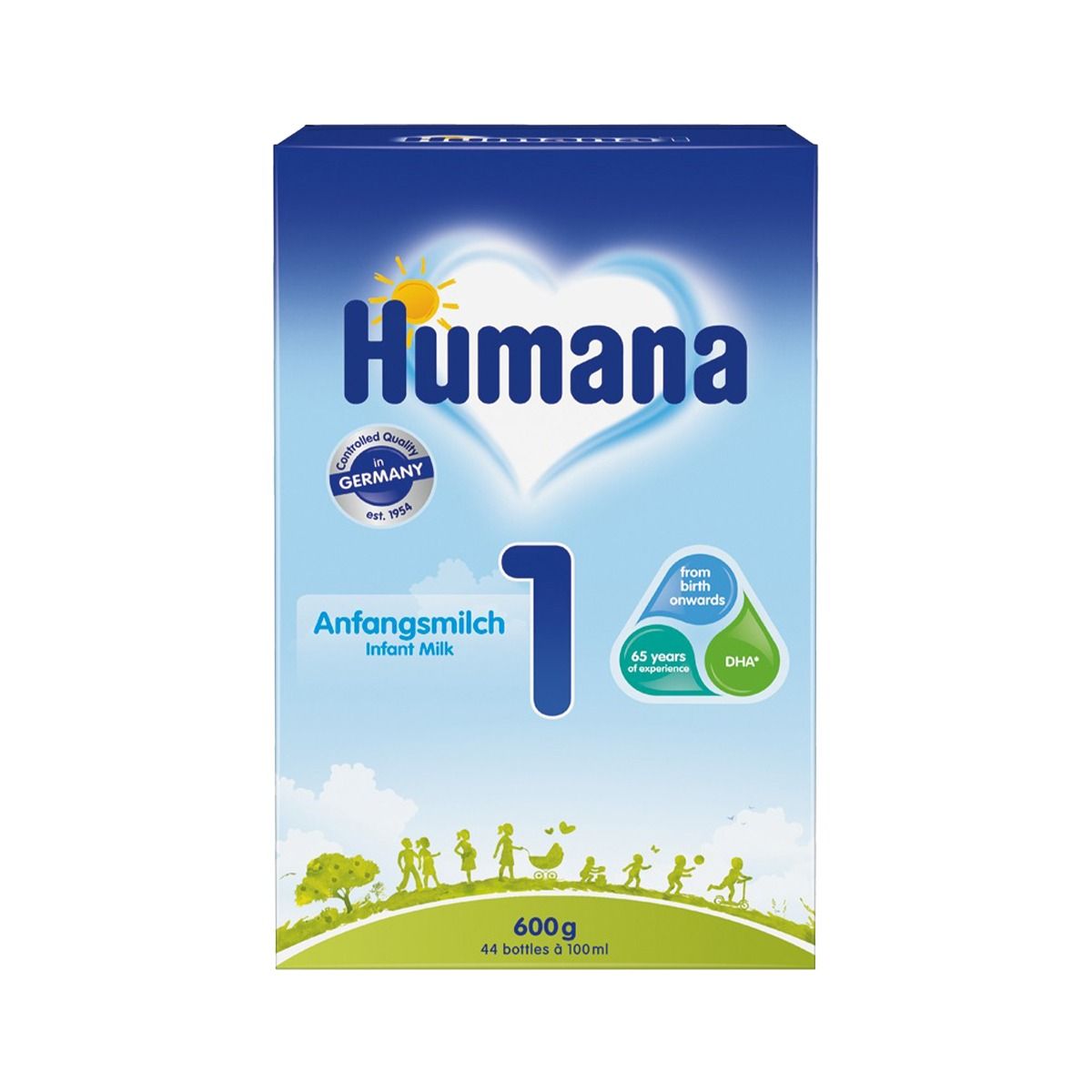 რძის ნაზავი 1 NEW FS 600გ 1719 ჰუმანა - Humana