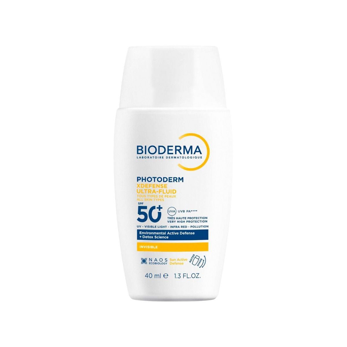 მზისგან დამცავი ულტრა ფლუიდი Photoderm Xdefense SPF50+ 40 მლ 3614 ბიოდერმა - Bioderma