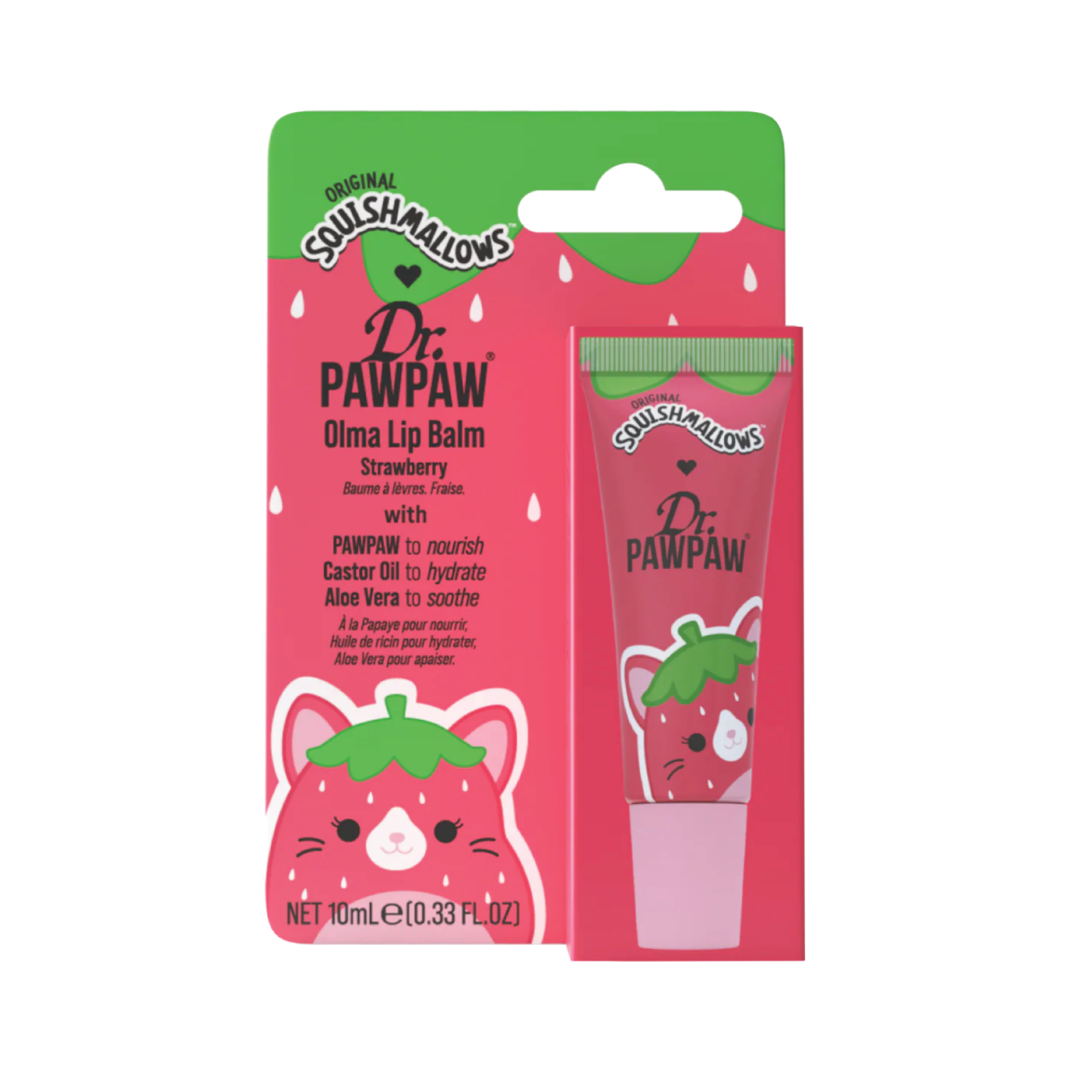 ტუჩის ბალმიSquishmallow Olma 8056 დოქტორ პაუ პაუ - Dr. Pawpaw