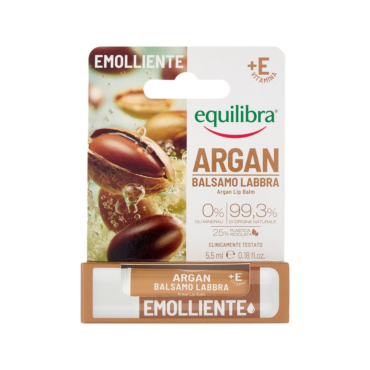 ტუჩის ბალმი ARGAN 2893 ექვილიბრა - Equilibra