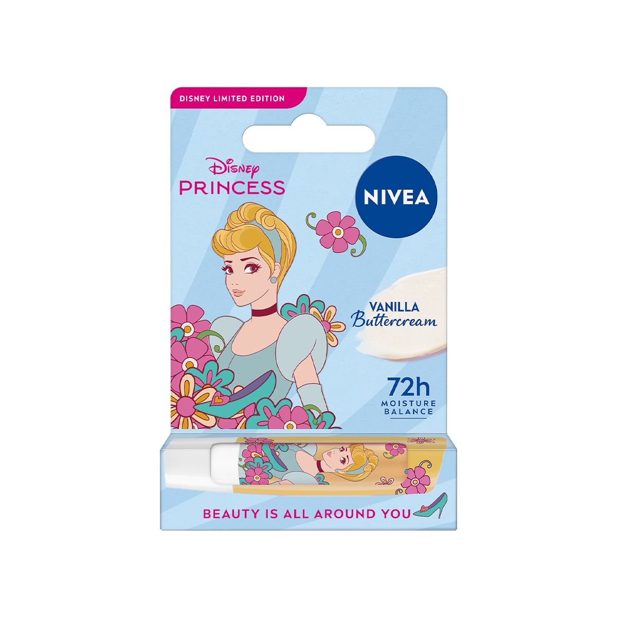 ტუჩის ჰიგიენური ბალზამი Cinderella 4370 ნივეა - Nivea