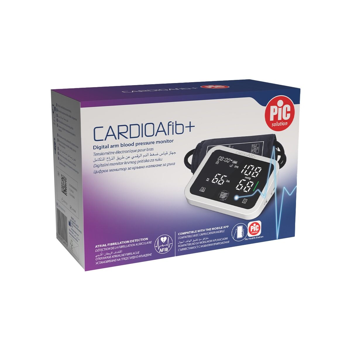 წნევის საზომი აპარატი ავტომატური Cardioafib+პიკი - Pic