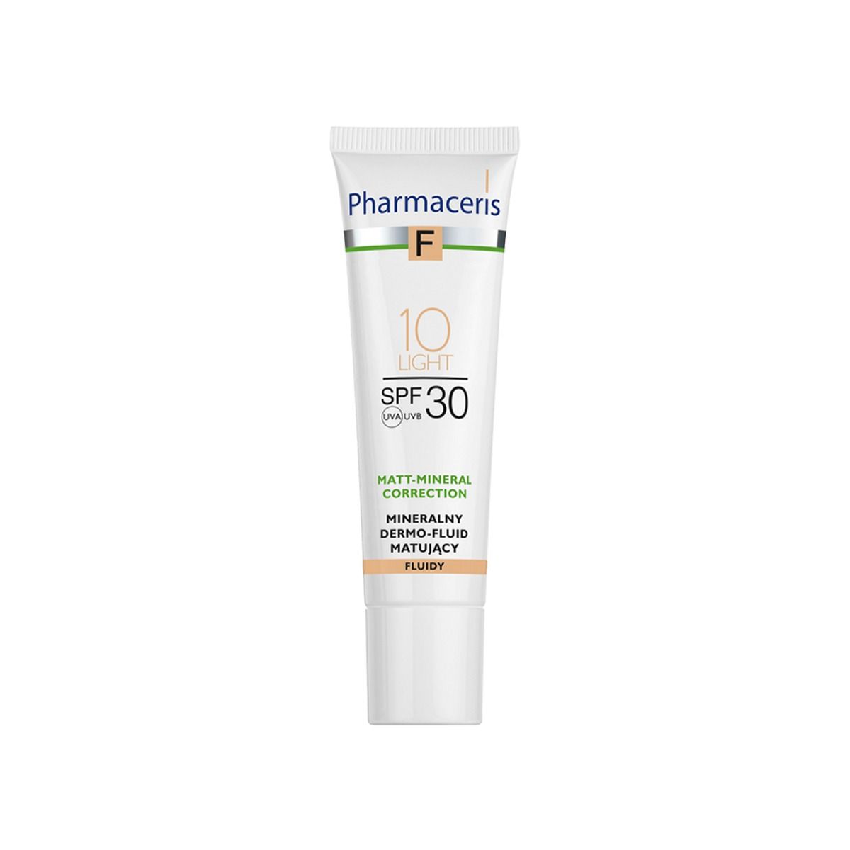 შეფერილი ფლუიდი 10 LIGHT DERMO 3158 ფარმაცერისი - Pharmaceris