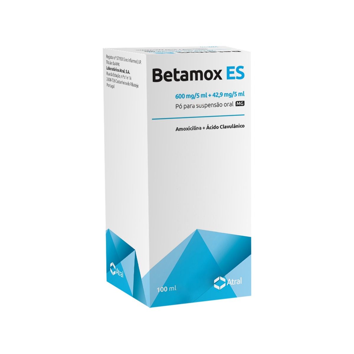 ბეტამოქსი ES - Betamox ES ფხვინილი 642.9მგ/5მლ 100მლ