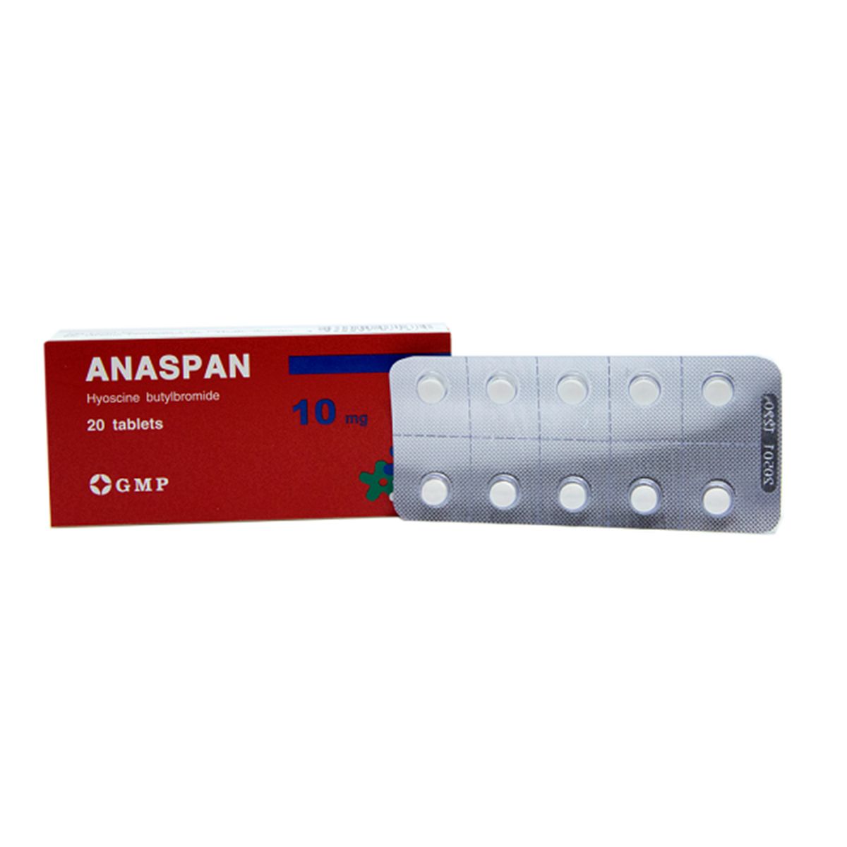 ანასპანი - Anaspan 10 მგ 20 ტაბლეტი