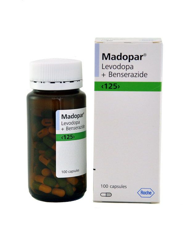 მადოპარი - Madopar 125მგ. 100 კაფსულა