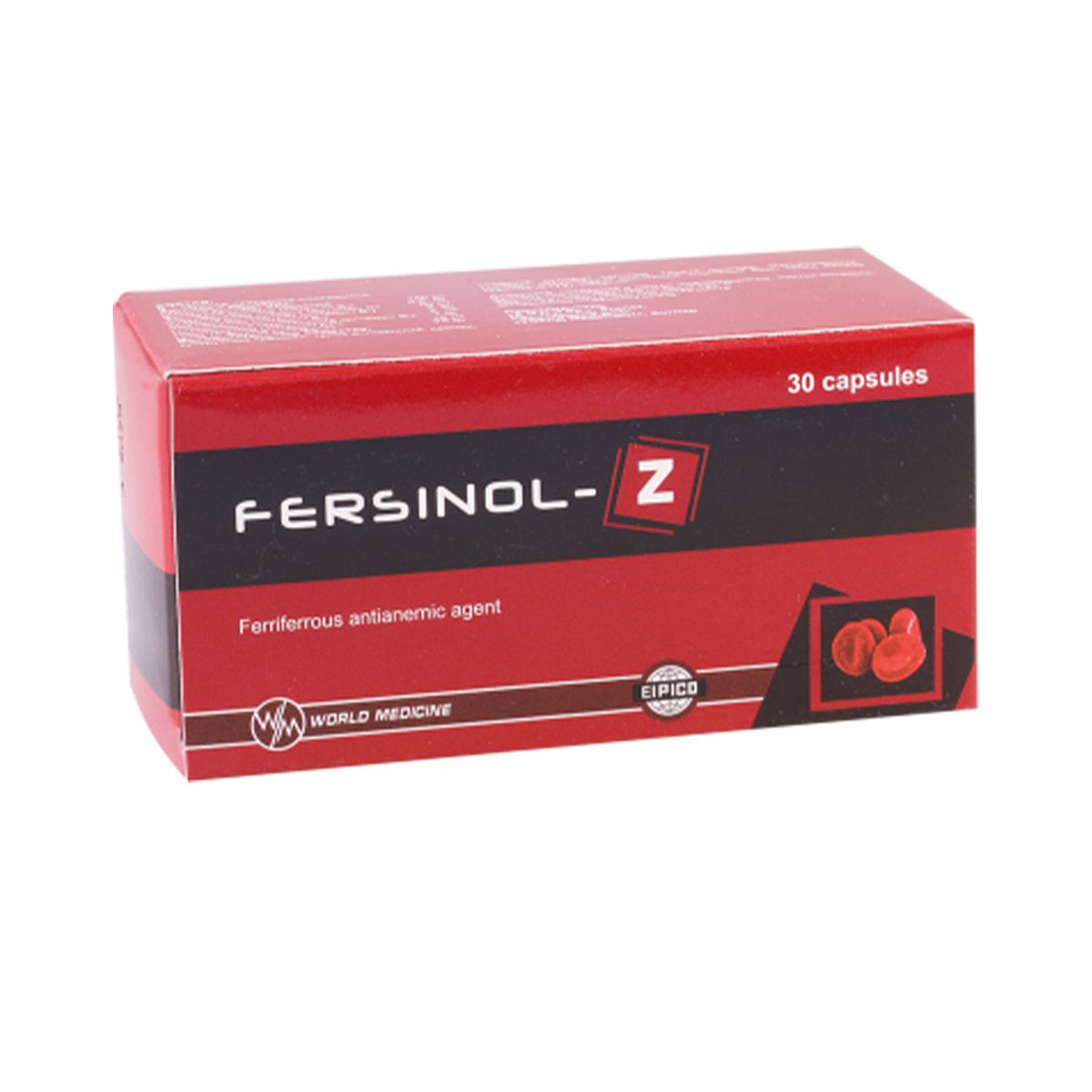 ფერსინოლ - Z - Fersinol-Z 30 კაფსულა