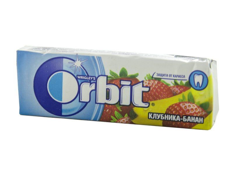 საღეჭი რეზინი მარწყვი ბანან 3100 ორბიტი - Orbit