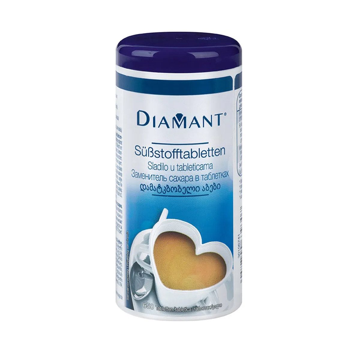 სახარინი - Saccharin Diamant დიეტური შაქარი 650 ტაბლეტი