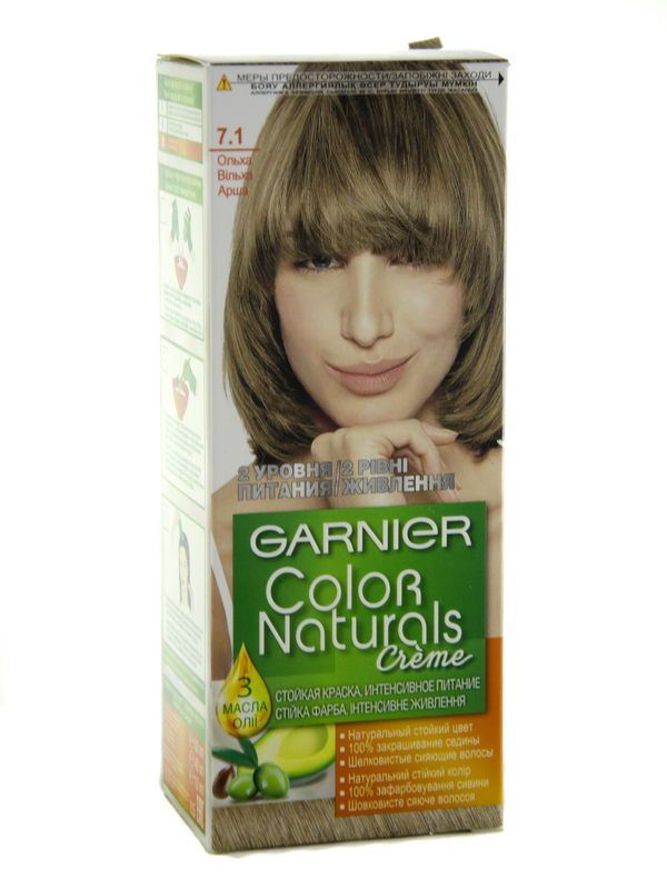 თმის საღებავი Color Natural N7.1 გარნიე - Garnier
