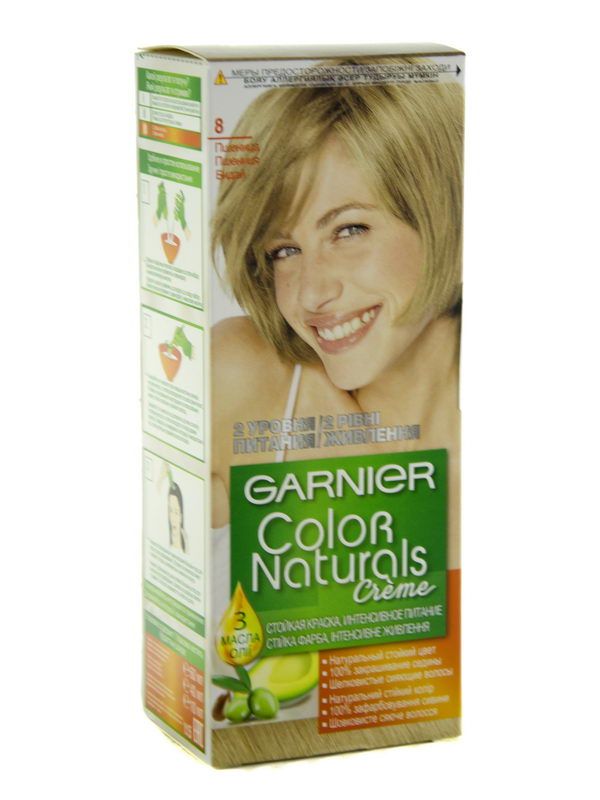 თმის საღებავი Color Natural N8 გარნიე - Garnier