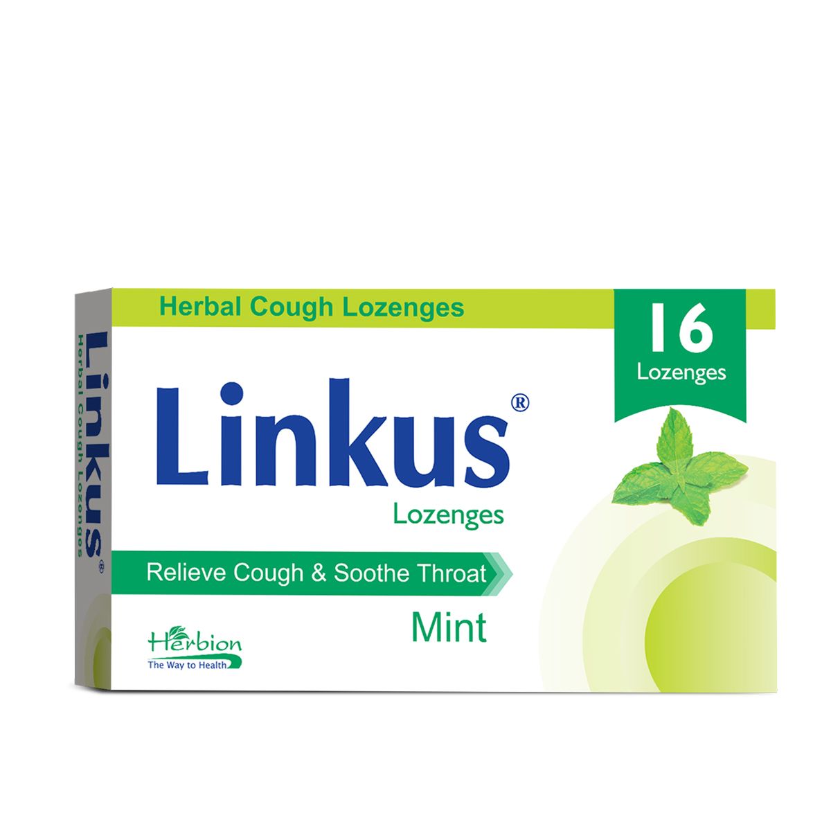 ლინკასი - Linkus პიტნით 16 საწუწნი ტაბლეტი
