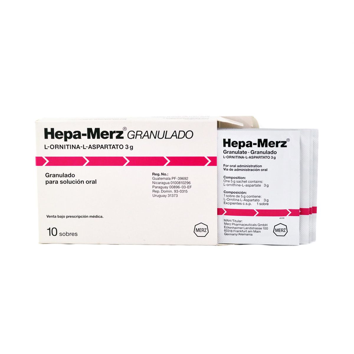 ჰეპა მერცი - Hepa-Merz 5გ 1 პაკეტი